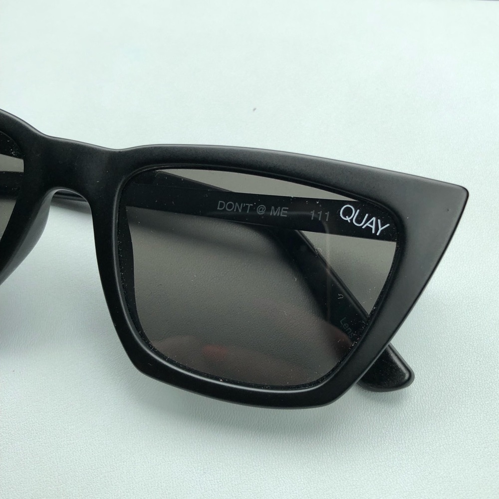 QUAY x DESI Don’t @ Me sunglasses Australia black